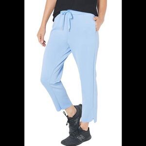Fit 4 All by Carrie Wightman Tulip-Hem Side-Slit Pants Azul Blue - Regular